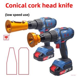 NOUVEAU Fraise à tenon conique en liège, biseau inversé, tête de coin en bois, fraise à arrondir carrée pour bois - Product Image 6