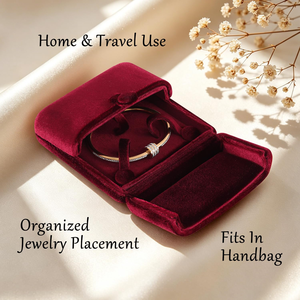 Luxury Velvet Hot Selling Jewelry Box, <b>Ring</b> Pendant Box, <b>Storage</b> Necklace Creative Packaging Box, Logo Printing in Small Batch - Product Image 4
