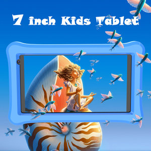 New 7 inch Android Tablet PC trẻ em 2 + 32GB Quad Core Rockchip Dual Camera giáo dục trò chơi kiểm soát của cha mẹ App Silicone trường hợp - Product Image 4