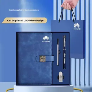 A5 Thickened Customizable Logo Corporate Business Gift <b>Notebook</b> Gift Box <b>Set</b> - Product Image 1