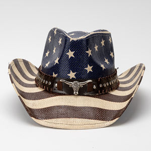 Chapeau de paille rétro tendance style western cowboy 2026, idéal pour les voyages en plein air, les sorties quotidiennes, confortable et unisexe pour hommes et femmes - Product Image 2