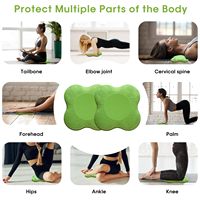 Coussin de protection pour les coudes et les genoux en PU pour Pilates et Yoga, 20*20*2cm