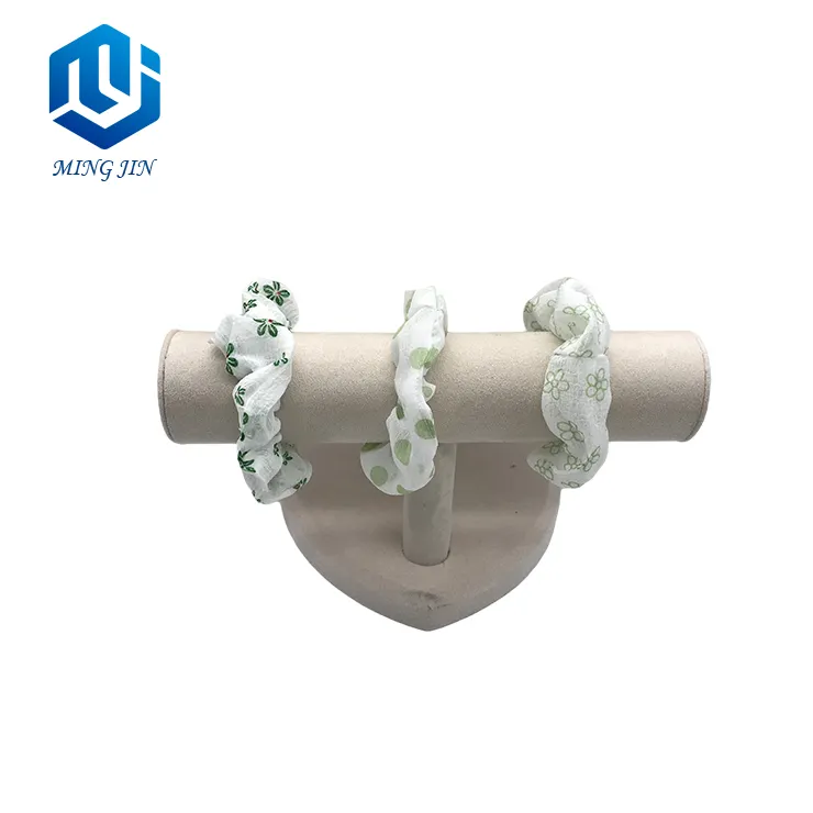Hot Sale Factory New Fresh Color Logo Flower Hair Tie Band