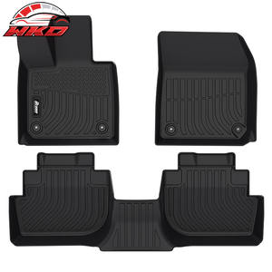 Tapis de sol moulés en 3D en TPE pour VinFast VF8 2023-2025, protection avant et 2ème rangée, 3 pièces, toutes saisons, remplacement - Product Image 1