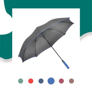 תפור לפי מידה מותג שם Windproof קידום מכירות גדול גודל windproof מלא גולף מטרייה