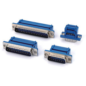 D-SUB 9Pin männliche Löt vordere genietete Mutter für Kabel, D-SUB 9Pin Stecker, DB 9P Stecker - Product Image 6