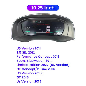 มาตรวัดความเร็วแบบดิจิตอล LCD สำหรับรถยนต์ <span class=keywords><strong>VW</strong></span> Tiguan L Cadillac Passat <span class=keywords><strong>Scirocco</strong></span> Magotan Jetta Polo แผงหน้าปัด - Product Image 4