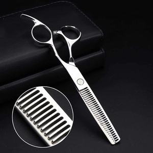 Professional Hairdressing Scissors Set Japan 440C Barber Shear Hair Cutting Scissors <b>Thinning</b> Tijeras Kit Hair Scissors - Product Image 5