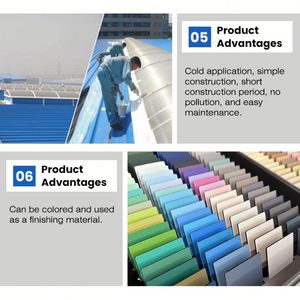 Durable Exterior Wall Acrylic <b>Waterproof</b> Coating 25kg Pail for Tile Warehouse Kitchen Use-Eco-Friendly Sealing <b>Paint</b> - Product Image 3