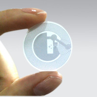 Autocollant NFC sans contact de diamètre 25 mm, norme ISO 14443A, étiquettes NFC de proximité compatibles avec Android et Apple iPhone