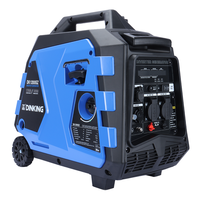 1200W mit Rädern Leiser Inverter-Generator 100% Kupfer Benzin-Generatoren 2kW 3kW 4kW 5kW Generatoren für Zuhause