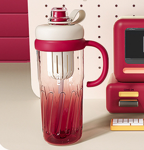 950ml haute couleur écologique <span class=keywords><strong>PC</strong></span> matériel verres nouveau Design grande capacité tasse à boire directe pour l'été résistant à la chaleur pour - Product Image 6