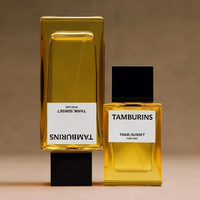 Penjual Botol Kaca Gaya Mewah Wadah Parfum Kosong 30ml 50ml 100ml Botol Parfum Semprot Kaca Original Dengan Set Kotak