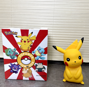Figurines Pokémon géantes tendance en PVC, Pikachu, Snorlax, Bulbasaur, <span class=keywords><strong>Gengar</strong></span>, décoration de bureau avec emballage d'origine - Product Image 5