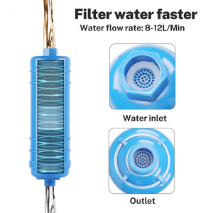 HOMFUL-Filtre à eau en ligne pour <span class=keywords><strong>camping</strong></span>-<span class=keywords><strong>car</strong></span>, <span class=keywords><strong>accessoires</strong></span> de <span class=keywords><strong>camping</strong></span>-<span class=keywords><strong>car</strong></span>, système de filtre à eau par osmose inverse, 8-12L - Product Image 3
