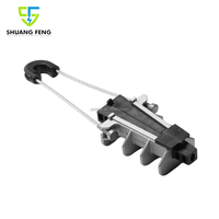 SHUANGFENG Abrazaderas de Anclaje de Caída para Postes de Aleación de Aluminio PA500 Certificadas ISO9001, Accesorios para Cables de Alimentación Aéreos