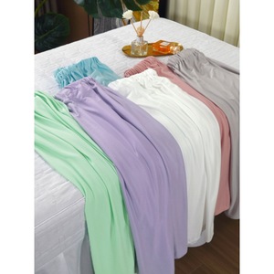 เสื้อสายเดี่ยวผ้าฝ้ายถักสำหรับผู้หญิง ไซส์เดียว สีเทา ชุดนอนฤดูร้อน - Product Image 2