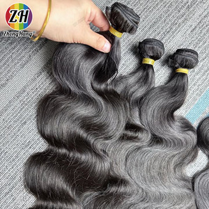 12a lớp cơ thể sóng tóc con người bó, Bán Buôn Weave bó tóc con người, 100% lớp biểu bì phù hợp nguyên Trinh Brazil tóc con người - Product Image 3