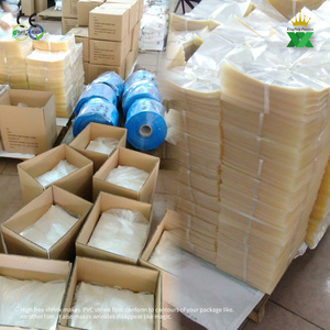 Sac thermoscellable en PVC transparent haute transparence 50 microns pour capsule de bouteille de vin, film rétractable inviolable - Product Image 3