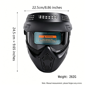 Máscara de Soldadura Automática Harley con Cambio de Luz, Antideslumbrante y Anti-quemaduras, Máscara <span class=keywords><strong>Facial</strong></span> Completa para <span class=keywords><strong>Soldador</strong></span> - Product Image 4
