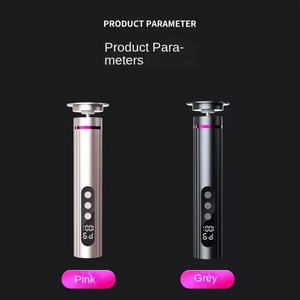 Portable Electric Foot <b>File</b> Callus Remover Stylish Stainless Steel Pedicure Tool with Replacement Dead Skin Grinder - Product Image 3