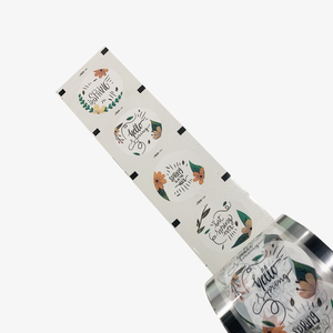 Rollo de sellador de tazas de película de plástico transparente personalizado para bebidas de té de la leche y taza de té de burbujas para sellar tazas - Product Image 6