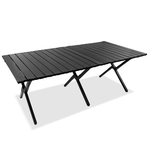 <span class=keywords><strong>Mesa</strong></span> de rodillo de huevo de acero de parque portátil plegable de Metal nueva barbacoa plegable moderna de baja altura fácil playa Picnic mesas de <span class=keywords><strong>Camping</strong></span> al aire libre - Product Image 6
