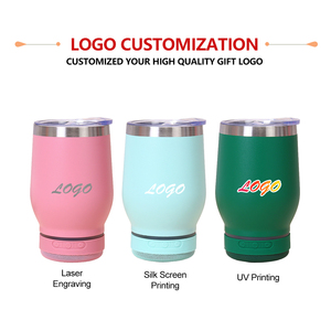 TY logotipo personalizado 360ml Acero inoxidable Mini en forma de U taza de cáscara de huevo al aire libre portátil termo taza coche con tapa - Product Image 3