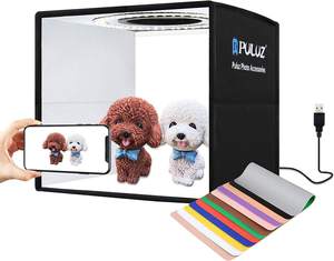 Mini Caja de Luz Portátil, Nuevo Diseño PULUZ, Caja de Luz para Estudio Fotográfico de 25 cm, 3 Modos, Caja de Luz Fotográfica de Doble Color - Product Image 5