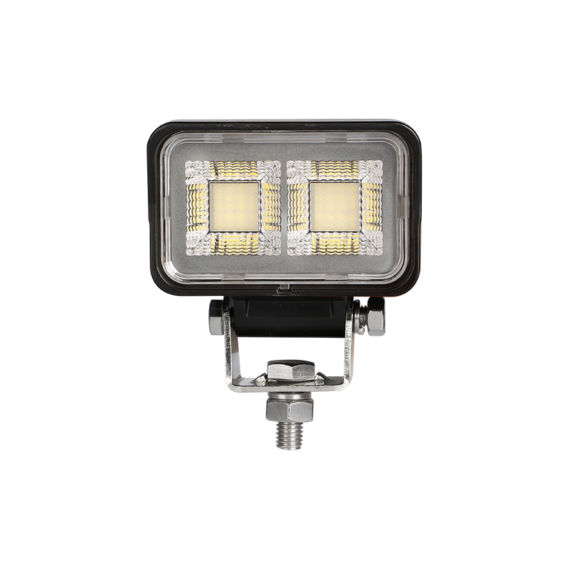 Factory Customization Rectangle Work LED Light 40W Work LED Light 3600LM IP68 9-32V 6000K Flood Beam 3.5 Inch Truck Light