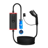 Chargeur de voiture portable personnalisé IP65 8A-40A réglable SAE J1772 Type 1 EV