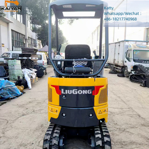 Mini-excavatrice neuve Liugong modèle 9017f, Liugong 9035 9027 mini-pelleuse en stock, en vente. - Product Image 5