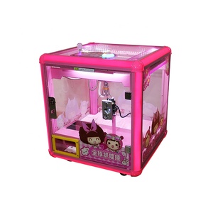 Máquina de Juegos de Alta Calidad que Funciona con Monedas, Kit de Muñecas, <span class=keywords><strong>Cubo</strong></span> de <span class=keywords><strong>Rubik</strong></span>, Mini Juguete Loco, Máquina de Garras para Dulces - Product Image 4