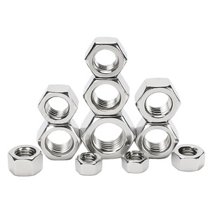 Eight Directions Stainless Steel Hex Nuts M6 M8 M10 M12 M14 M16 M18 M20 M22 M24 M27 M30 M36 DIN934 A2-70 Grade B Fitness - Product Image 1