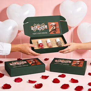 Nail Polish Packaging <b>Box</b> Eco-Friendly Corrugated Paper <b>Box</b> with Embossing High-End Customizable Color Size and Pattern - Product Image 4