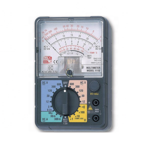 มัลติมิเตอร์แบบพกพาทนทาน |   KYORITSU 1110 รุ่นใหม่พร้อมดีไซน์ทนทานต่อแรงกระแทกสำหรับงานภาคสนามที่ต้องการความแข็งแกร่ง - Product Image 1