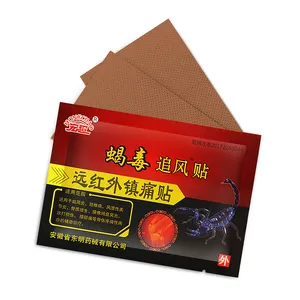 Chinese Scorpion Venom Medical Plaster Pain Patch for Joint Back Knee Rheumatism Arthritis Pain Relief Balm Sticker