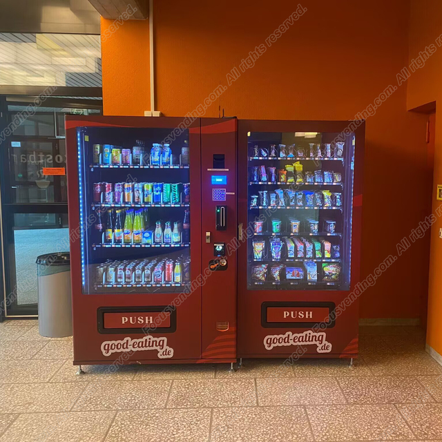 Contactless Combination Unmanned Intelligent Locker Vending Machine
