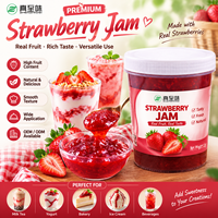 Wholesale Strawberry Jam Sauce High Quality Fruit Preparation for Drinks Dessert Topping and Industrial Food Production