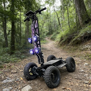 Scooter Eléctrico Plegable Todoterreno 4x4 de 1500/2000w 48/60v con 4 Ruedas - Product Image 3