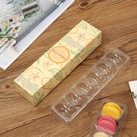 Tiroir en papier kraft écologique recyclable pour bonbons, snacks, macaron, emballage de dessert pour gâteau, boîtes à biscuits