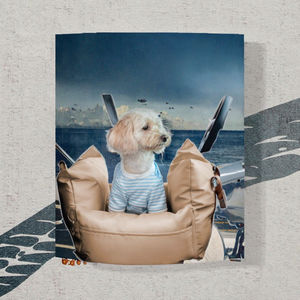 Transportín de Viaje para Mascotas Rectangular de Nailon Personalizado de Lujo, Asiento Elevador para Perros Impermeable para Automóvil, Cama con Cojín Suave y Seguro - Product Image 3