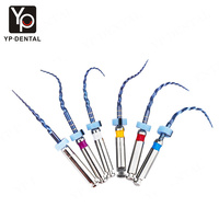 6 pièces par boîte, instruments dentaires d'usine, instruments endodontiques, lime en niti, moteur endo, limes en niti avec endomoteur