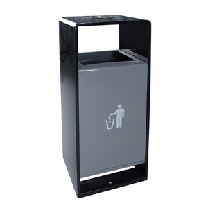 Customizable Park Vertical Uncovered Storage Bucket Standing Structure Street Ashtray and <strong>Garbage</strong> Bin - Product Image 5