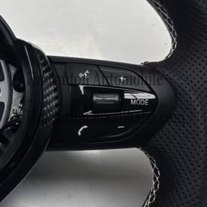 Volant de direction en cuir blanc de qualité supérieure, à rayures, modèle m Sport pour voiture F10 F30, très vendu - Product Image 6