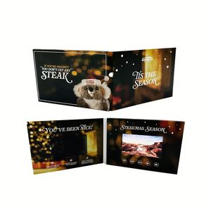 Álbum Digital con Vídeo LCD Personalizado, Invitación en Vídeo, Folleto de Vídeo para Bodas - Product Image 1