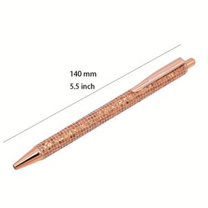 Stylo bille en aluminium au design élégant, flux d'encre fluide, construction métallique robuste, idéal pour un usage professionnel et personnel - Product Image 3