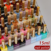 XEIJAYI - Venta al por Mayor de Esmalte de Gel de Marca Privada, Set de Esmalte de Gel Azul de 6 Colores, 15 ml, Inodoro, Semipermanente
