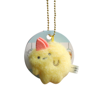 6 nouveaux modèles de porte-clés en peluche brodés de haute qualité, thème anime Sumikko, pour la décoration de sacs à dos et les machines à griffes