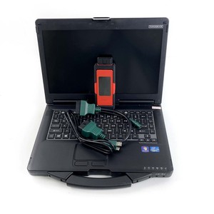 เครื่องมือวินิจฉัยแล็ปท็อปและรถบรรทุก CF53 Xtruck 005 plus รุ่นเชื่อมต่อผ่าน USB รองรับรถบรรทุกหนัก, FAW, Weichai - Product Image 1
